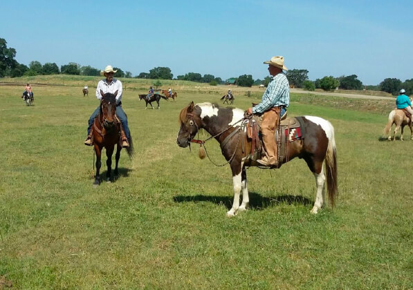 two men on horses